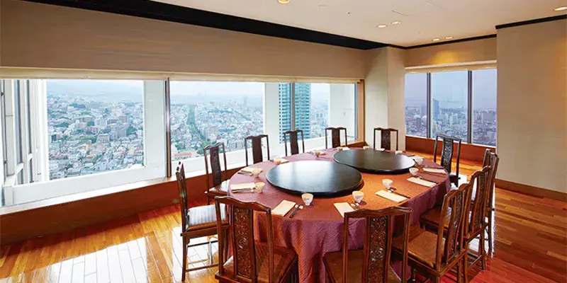 中国レストラン 蘇州／ANAクラウンプラザホテル神戸 個室の一例