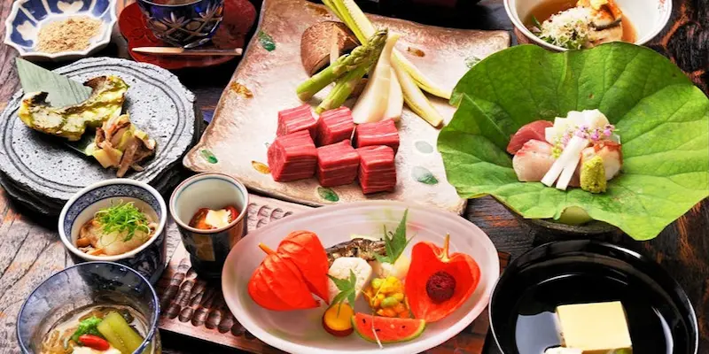 日本料理 段屋 のメニューの一つ・お肉を中心とした一例