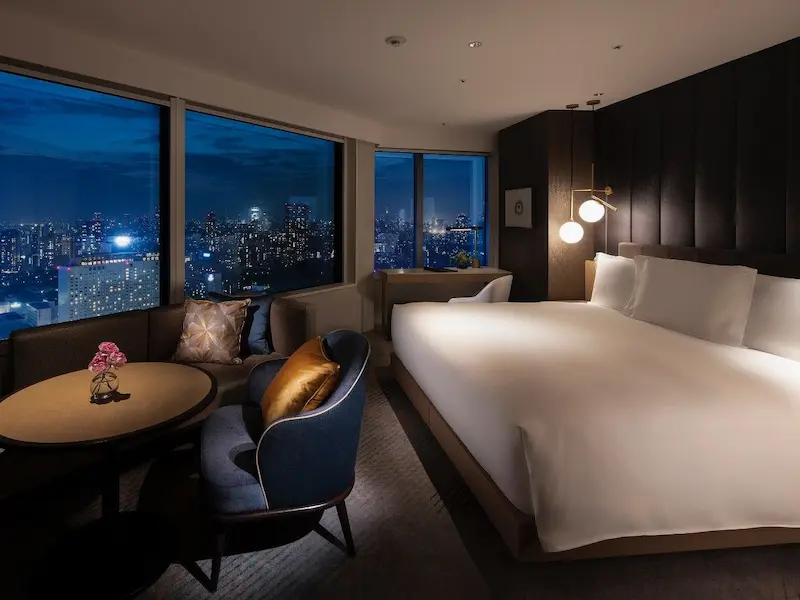 ストリングスホテル東京インターコンチネンタルの客室の一例