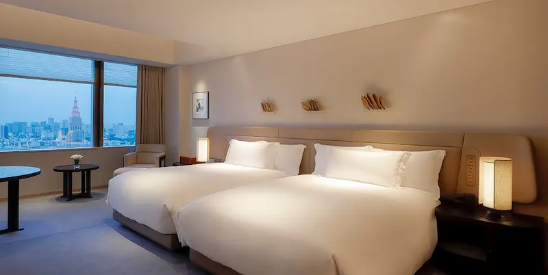 パーク ハイアット 東京の客室の一例