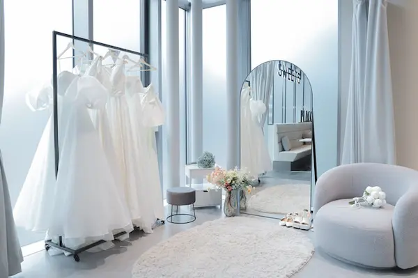 DRESSY ROOM NAGOYAの試着室