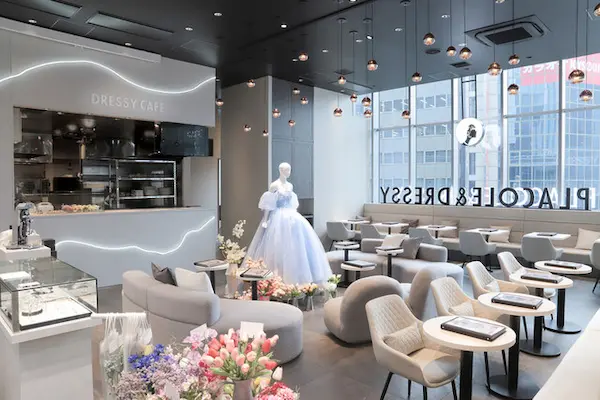 DRESSY CAFE NAGOYAの店内の様子